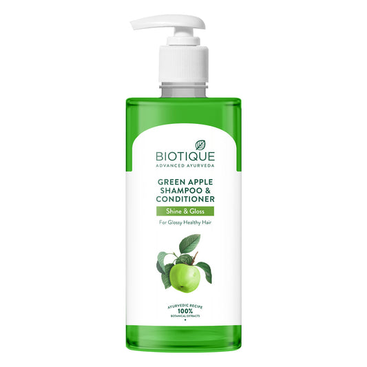 Green apple shine & gloss shampoo & conditioner - 500ml