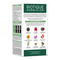 Biotique herbcolor 3n darkest brown 60gm + 140ml