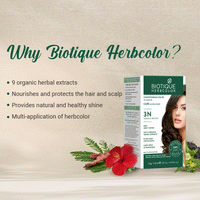 Biotique herbcolor 3n darkest brown 60gm + 140ml