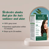Biotique Herbcolor 3N Darkest Brown 60gm + 140ml