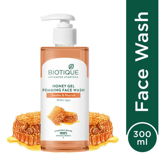 Honey gel soothe & nourish foaming face wash - 300ml