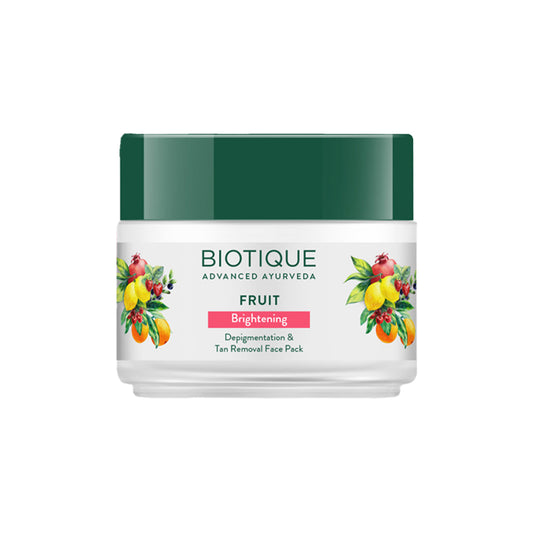 Fruit brightening depigmentation & tan removal face pack - 100g