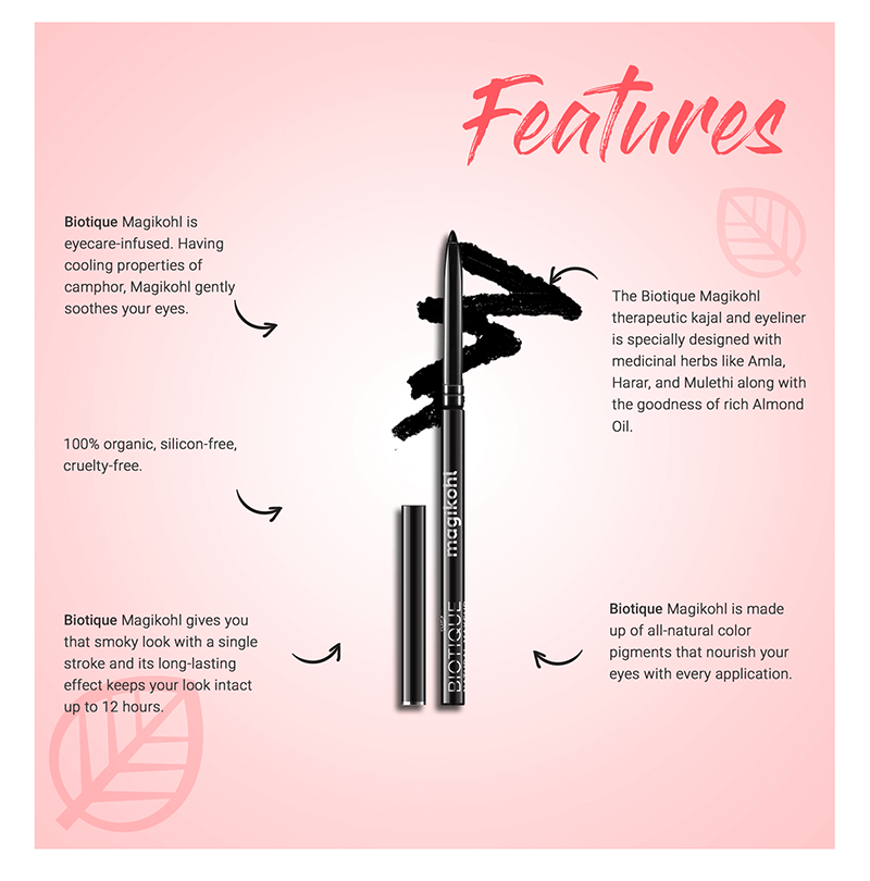 Biotique Magikohl- Ebony Black A+ content