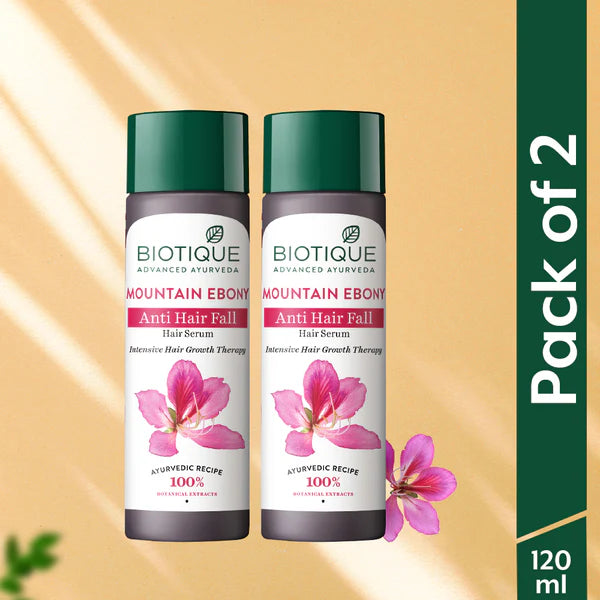Mountain Ebony Anti Hair Fall Hair Serum 120ml (Pack of 2)