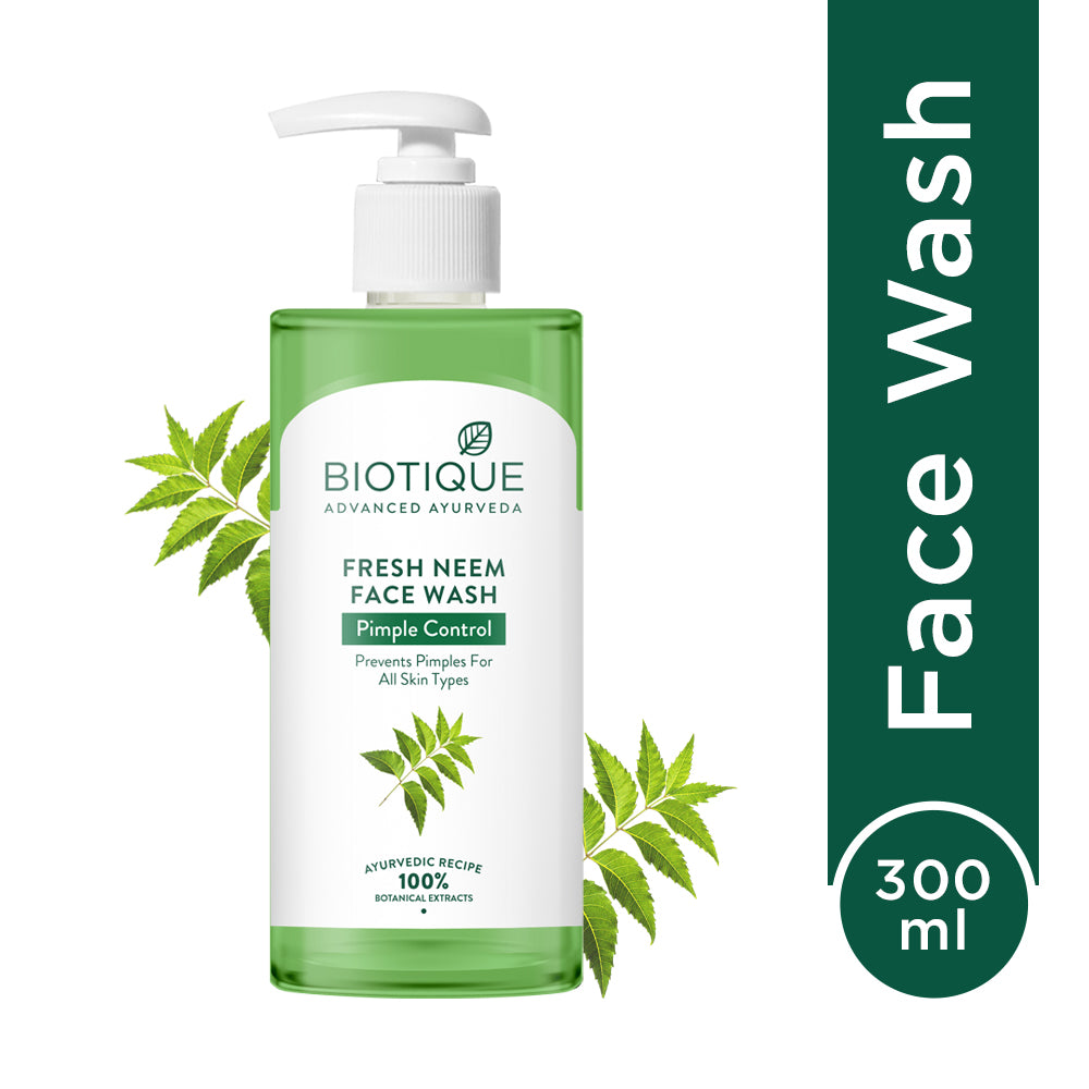 Fresh neem pimple control face wash
