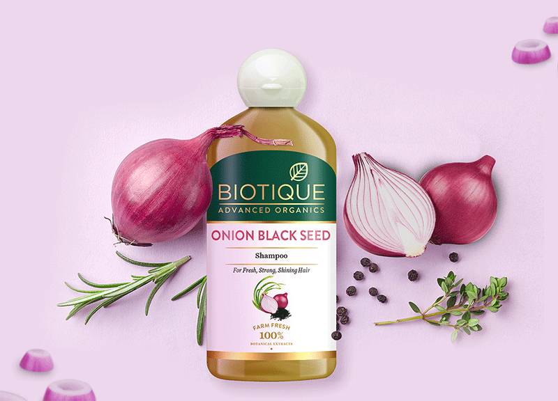 Onion black seed shampoo 300ml A+ content
