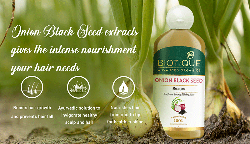 Onion black seed shampoo 300ml A+ content