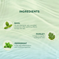 Basil & parsley revitalizing body wash 200ml