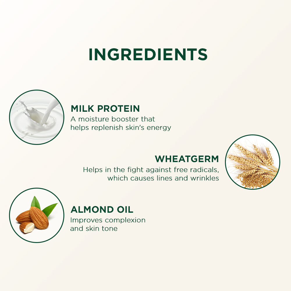MILK PROTEIN Instant Glow Brightening Face Pack - 175g A+ content