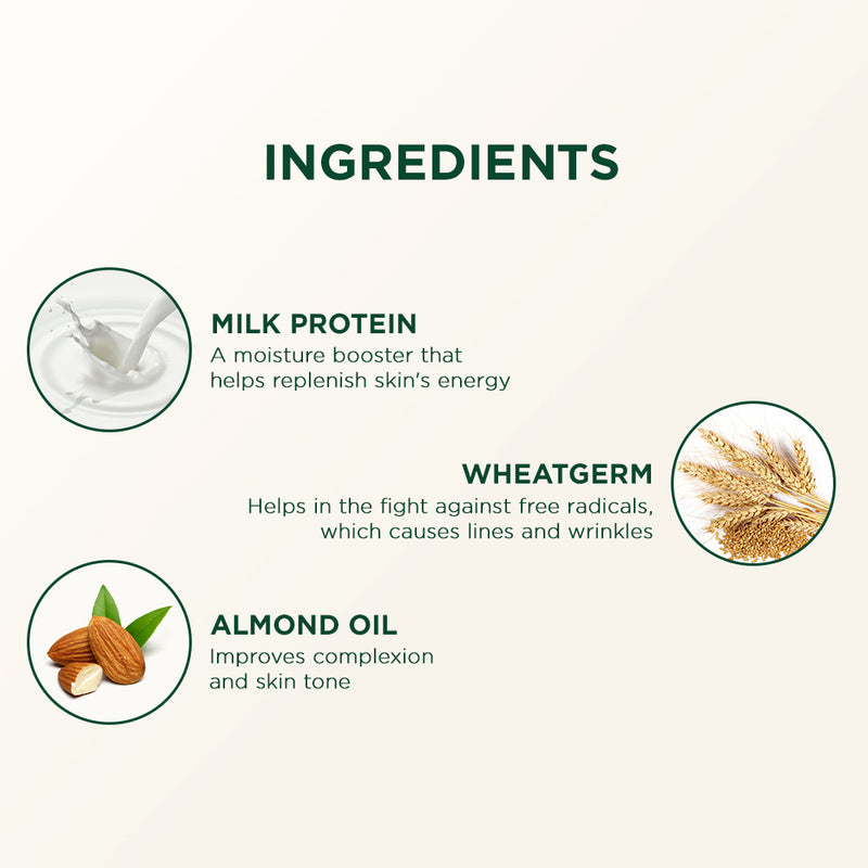 MILK PROTEIN Instant Glow Brightening Face Pack - 175g ingredient
