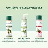 Basil & parsley revitalizing body wash 200ml
