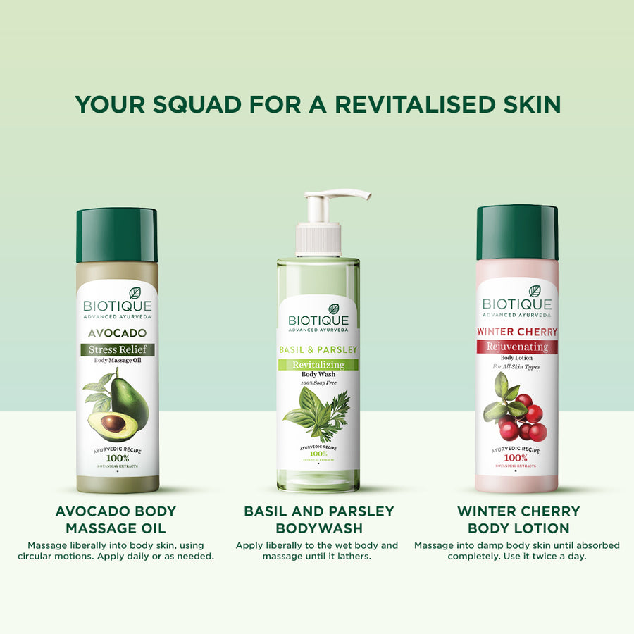 BASIL & PARSLEY Revitalizing Body Wash 200ml