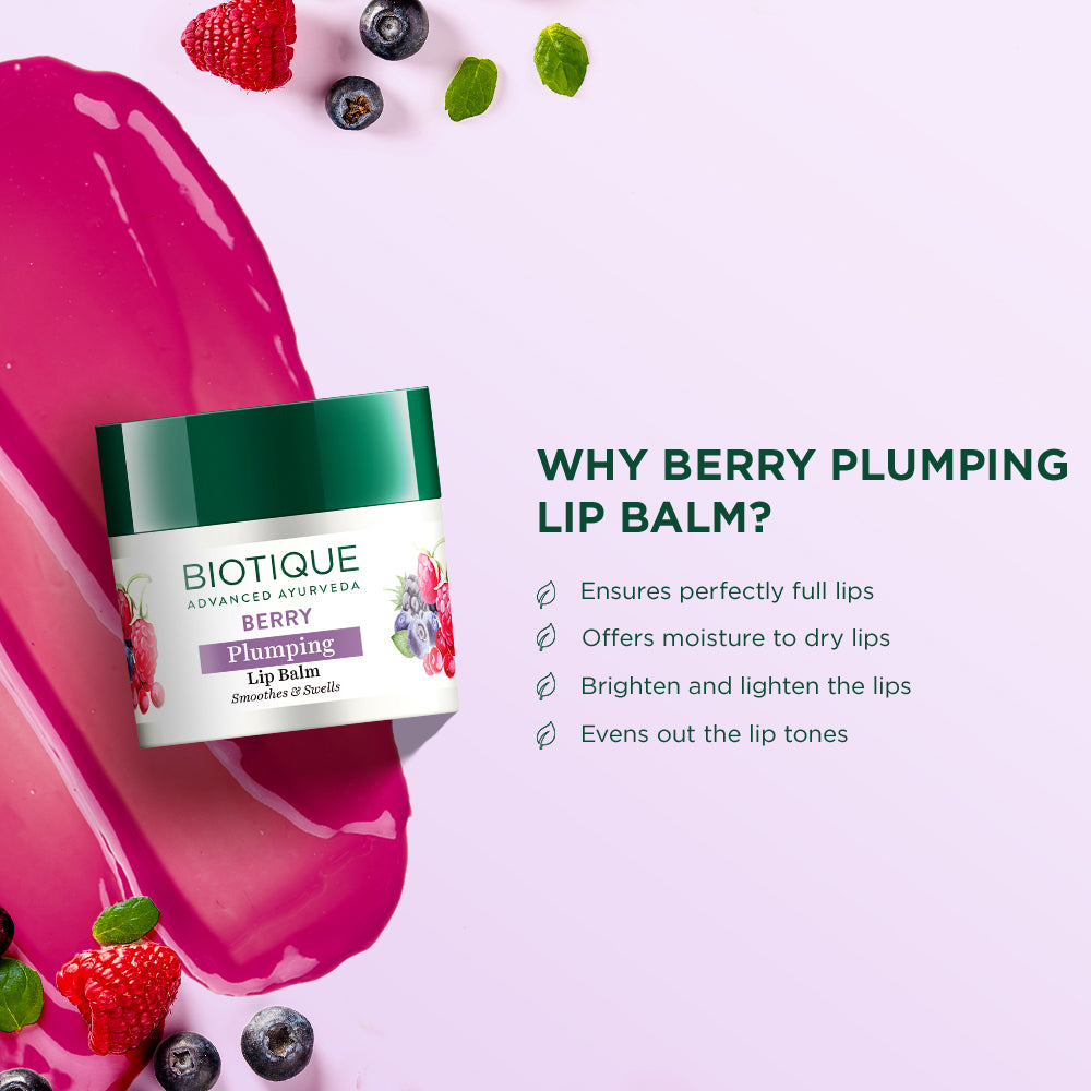 BERRY Plumping Lip Balm 12g A+ content