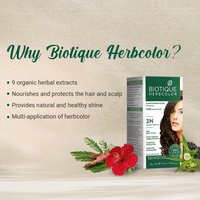 Biotique herbcolor 1n natural black - 60gm + 140ml