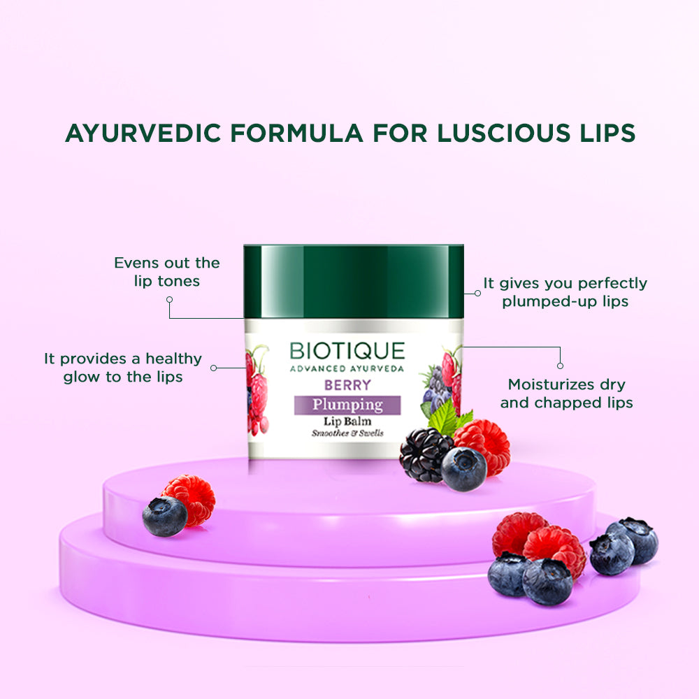 BERRY Plumping Lip Balm 12g A+ content