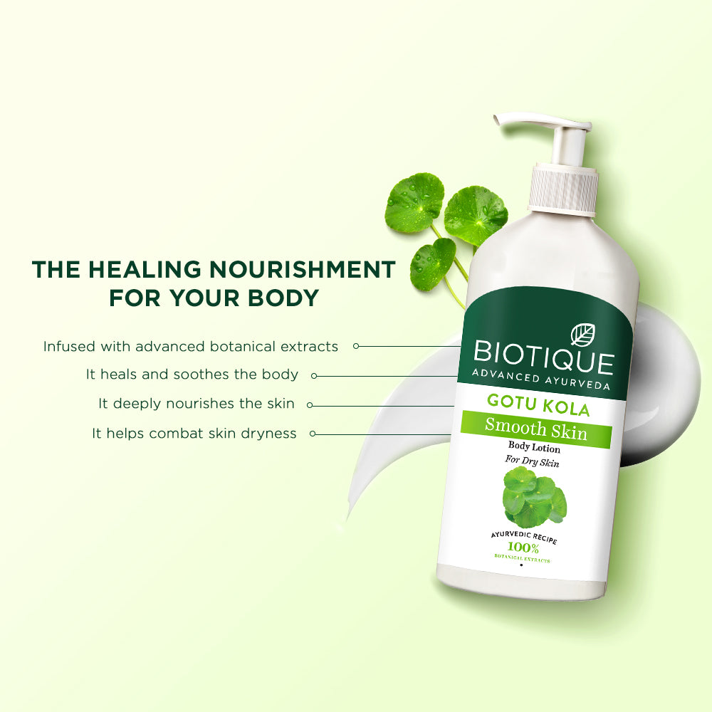 GOTU KOLA Smooth Skin Body Lotion - 180ml A+ content
