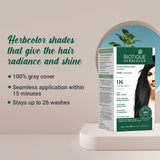 Biotique Herbcolor 1N Natural Black - 60gm + 140ml