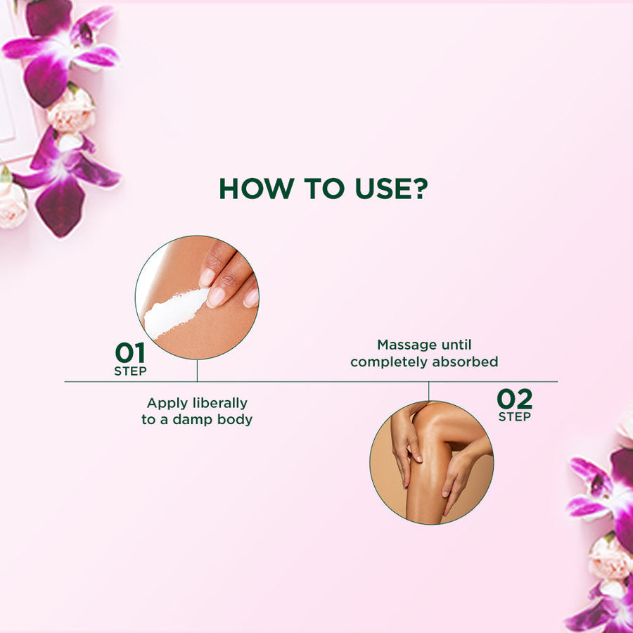 WHITE ORCHID Brightening Body Lotion For Extra Brightening & Radiance - 400ml
