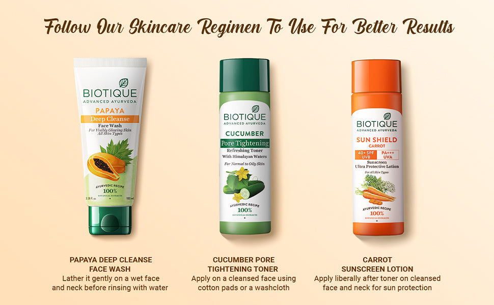 SUN SHIELD CARROT 40+SPF Sunscreen Cream 50g A+ content