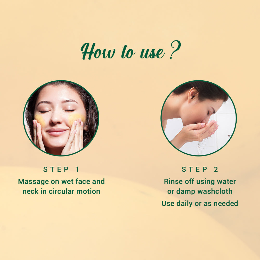 Papaya tan removal brightening & revitalizing face scrub