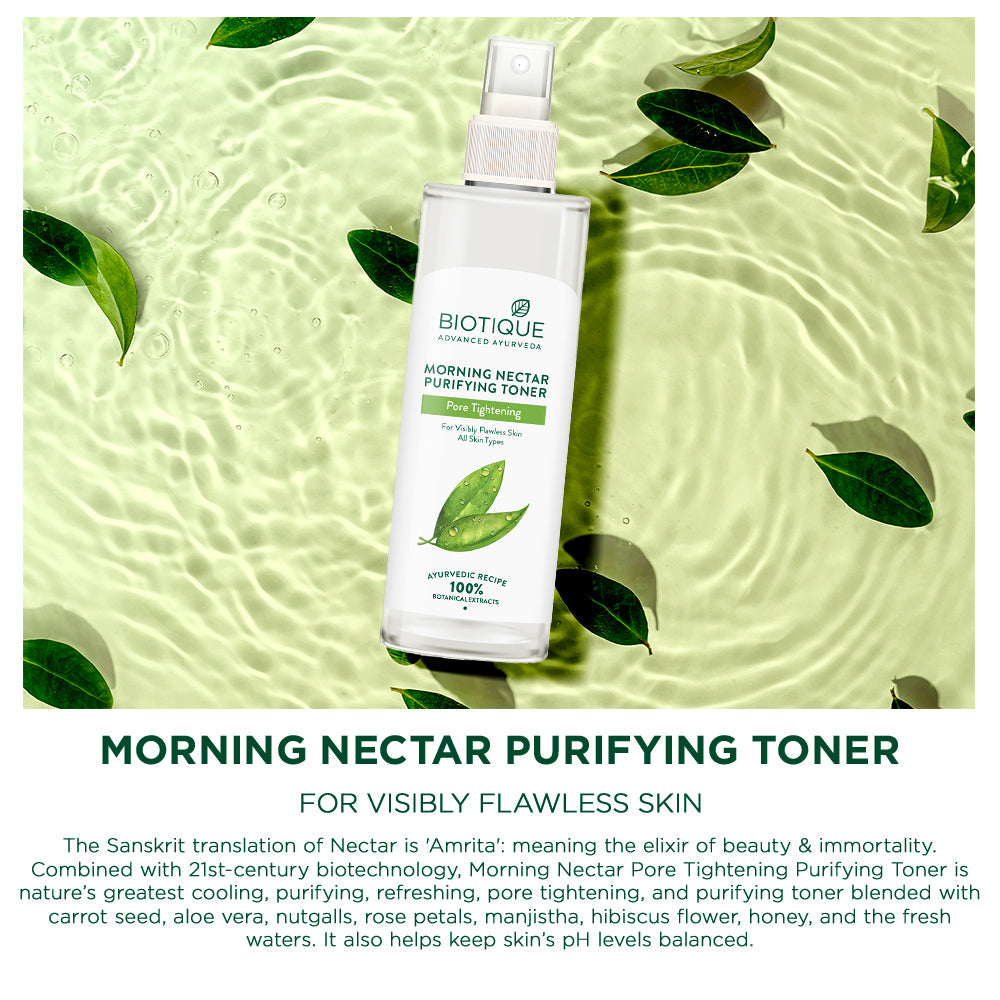 Morning nectar pore tightening purifying toner - 200ml