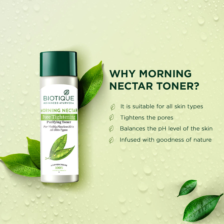 MORNING NECTAR Pore Tightening Purifying Toner 120ml