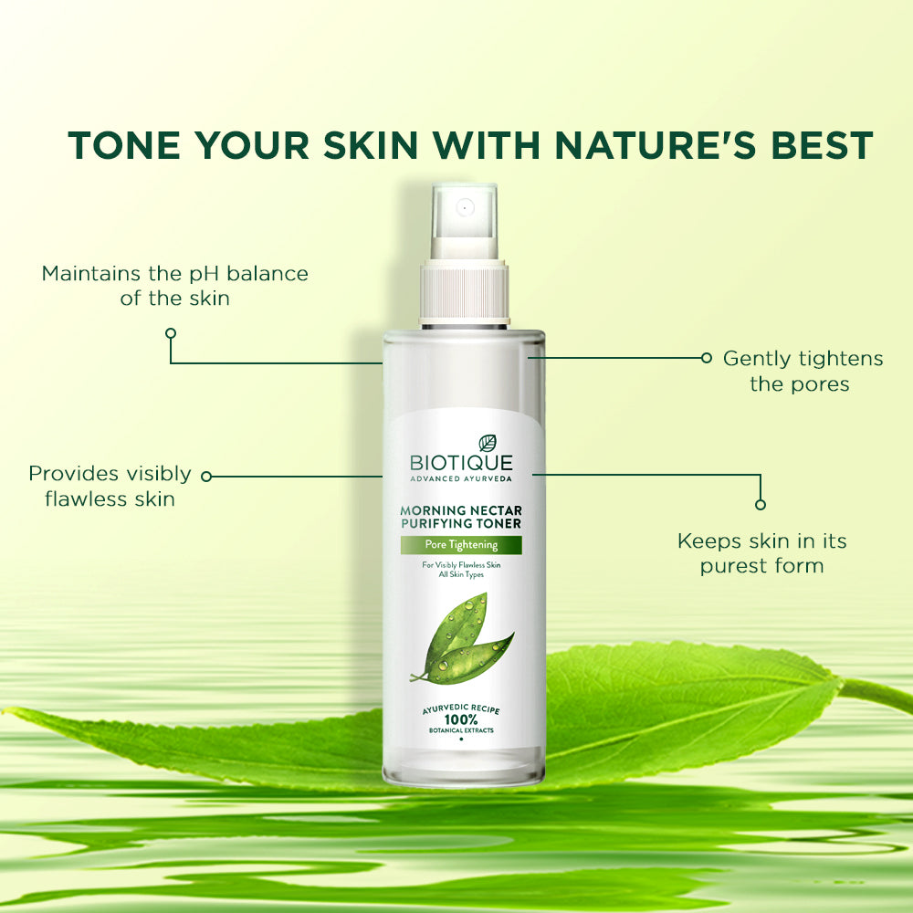 Morning nectar pore tightening purifying toner