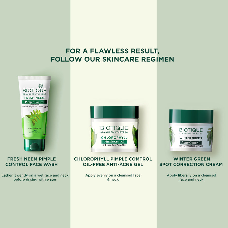 Biotique Winter Green Acne Control Spot Correction Cream 15g