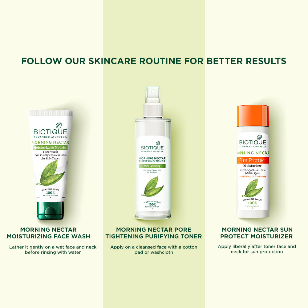 Morning nectar pore tightening purifying toner