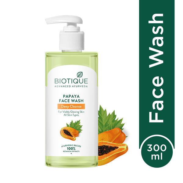 Papaya deep cleanse face wash