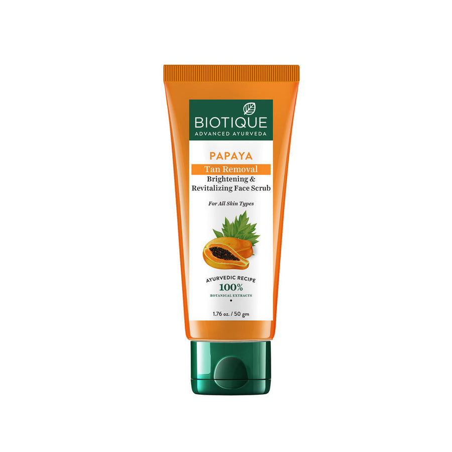 PAPAYA Tan Removal Brightening & Revitalizing Face Scrub 50g