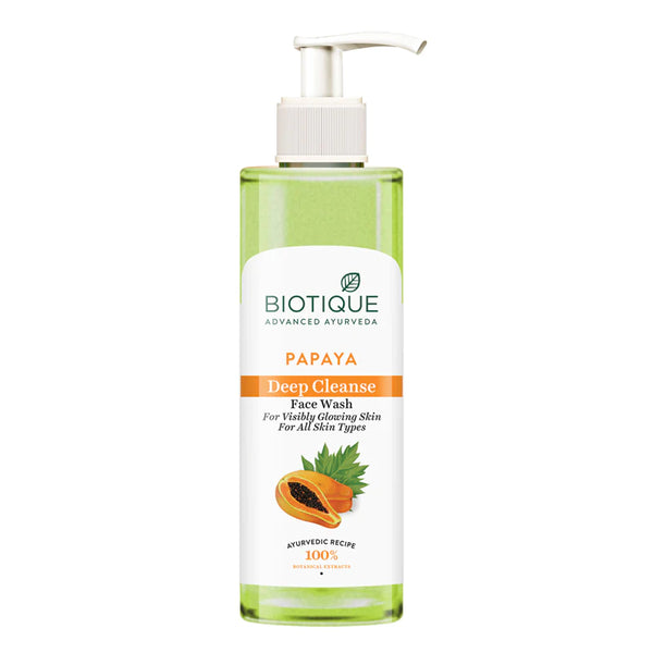 Papaya deep cleanse face wash