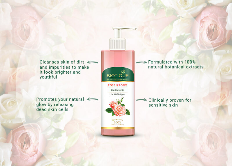 ROSE N'ROSES Glow Shower Gel 200ml