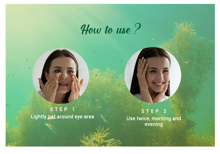 How to use SEAWEED Cooling Anti-Fatigue Eye Gel 15g
