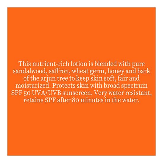 Sun Shield Sandalwood 50+SPF Suncreen Lotion 100ml