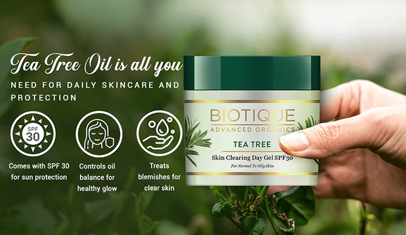 Tea Tree skin clearing day gel SPF 30  50gm A+ content