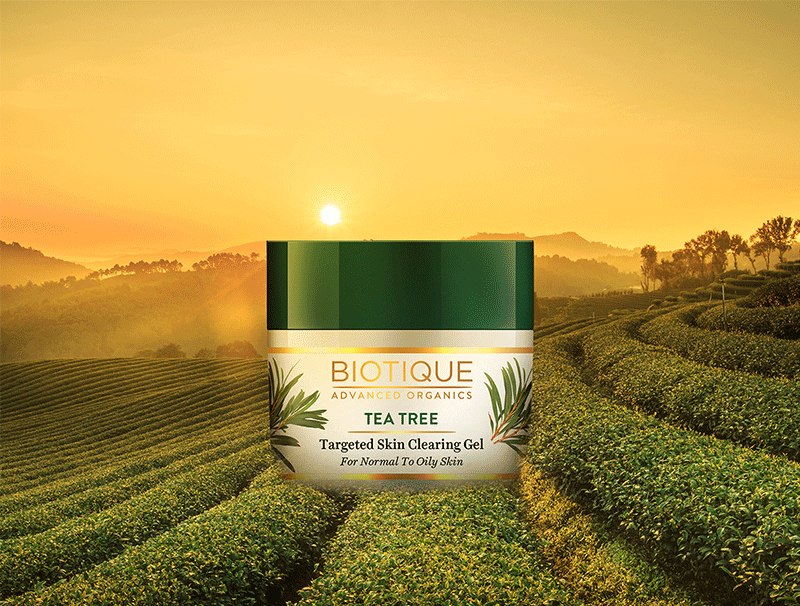 Tea Tree targetted skin clearing gel 15gm (N24) A+ content