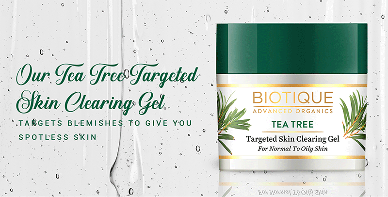 Tea Tree targetted skin clearing gel 15gm (N24) A+ content