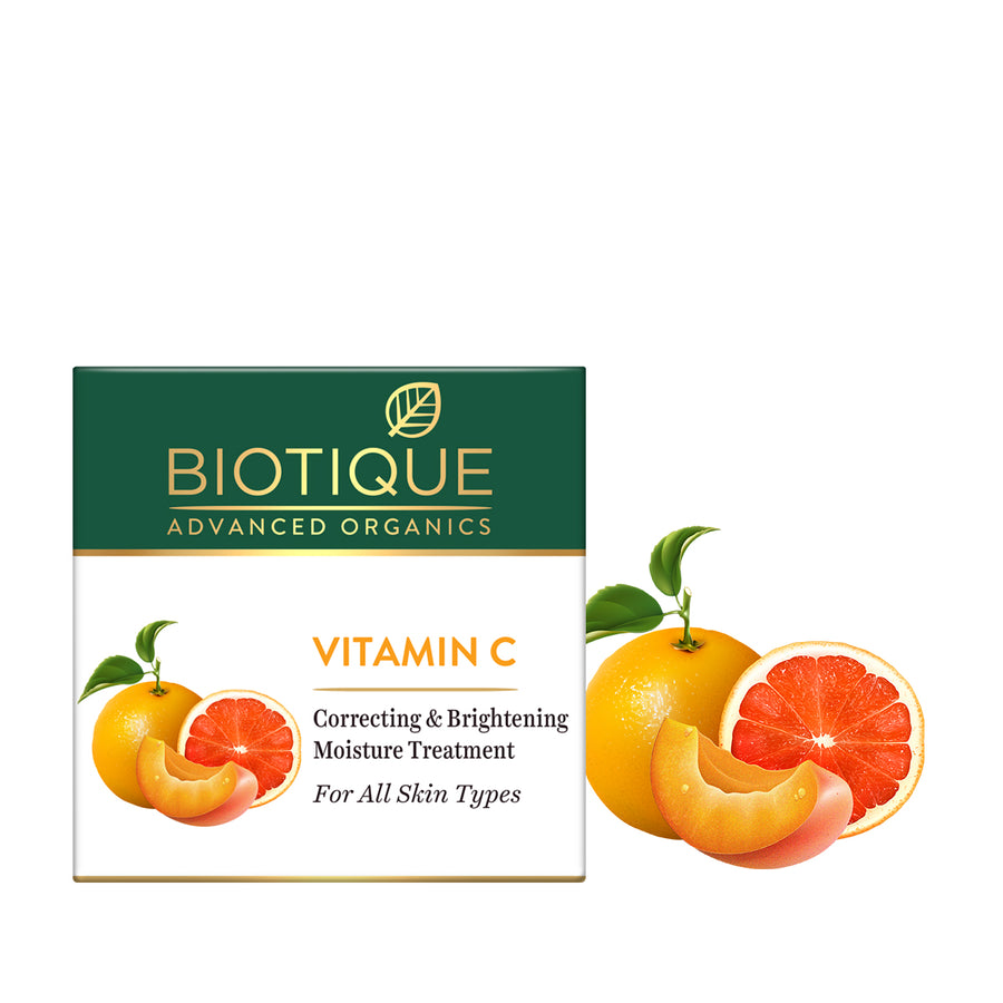 biotique vitamin c correcting & brightening moisture treatment