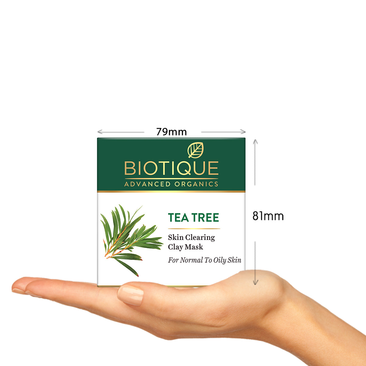 Tea tree skin clearing clay mask 70gm