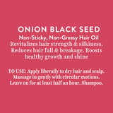 Onion Back Seed Hair Oil