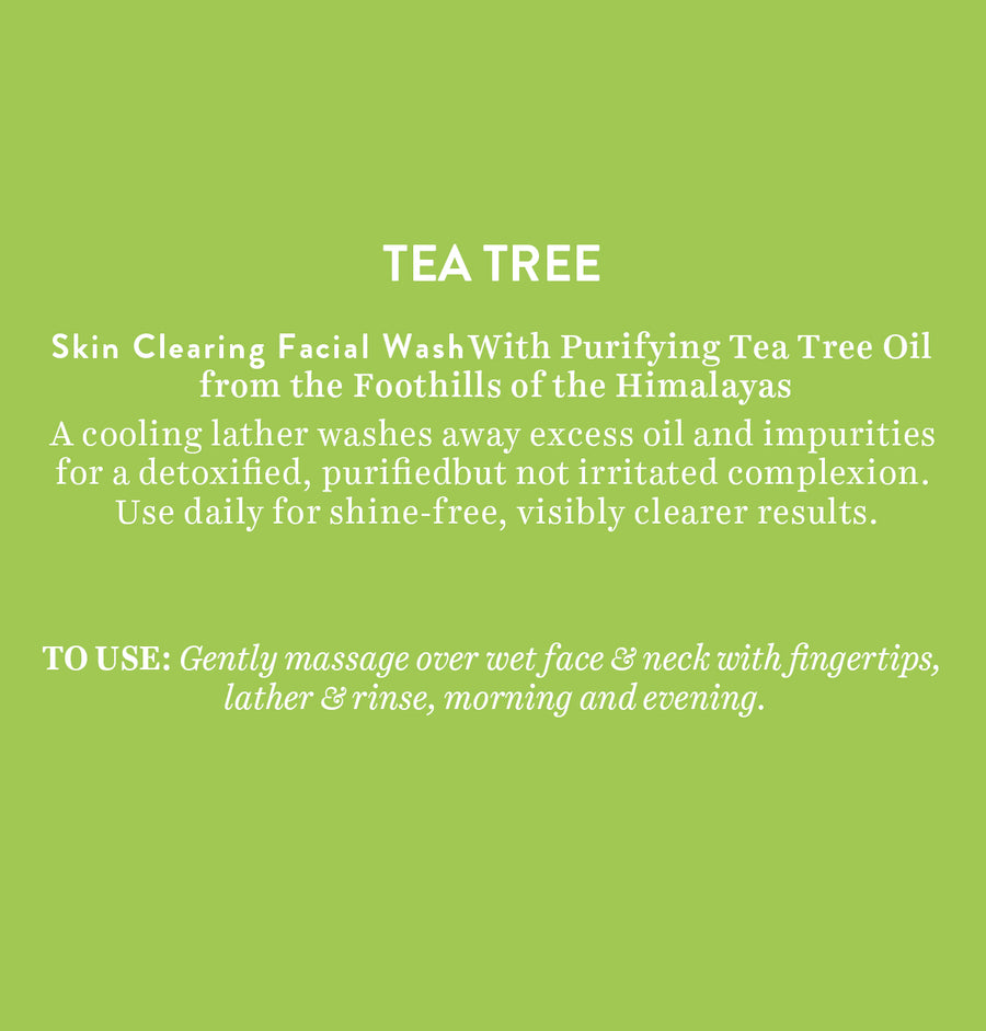Tea Tree Skin Clearing facial wash 150ml