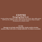 Coffee Energizing body scrub 100gm