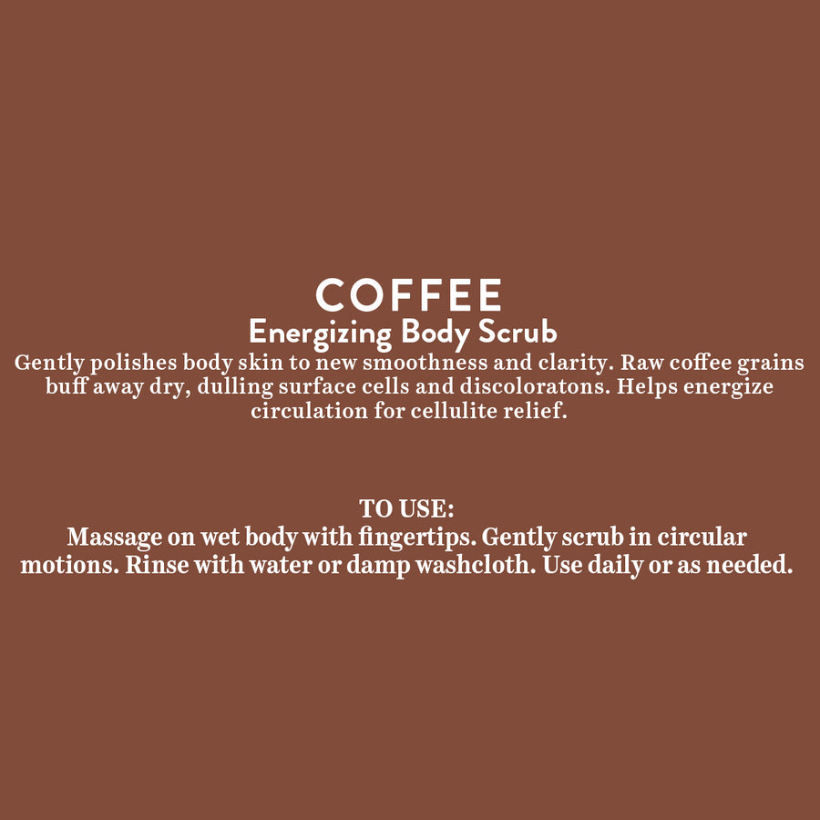 Coffee Energizing body scrub 100gm