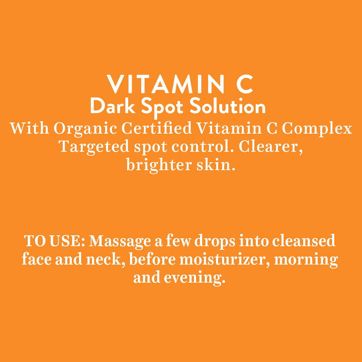 Vitamin c dark spot solution 30ml