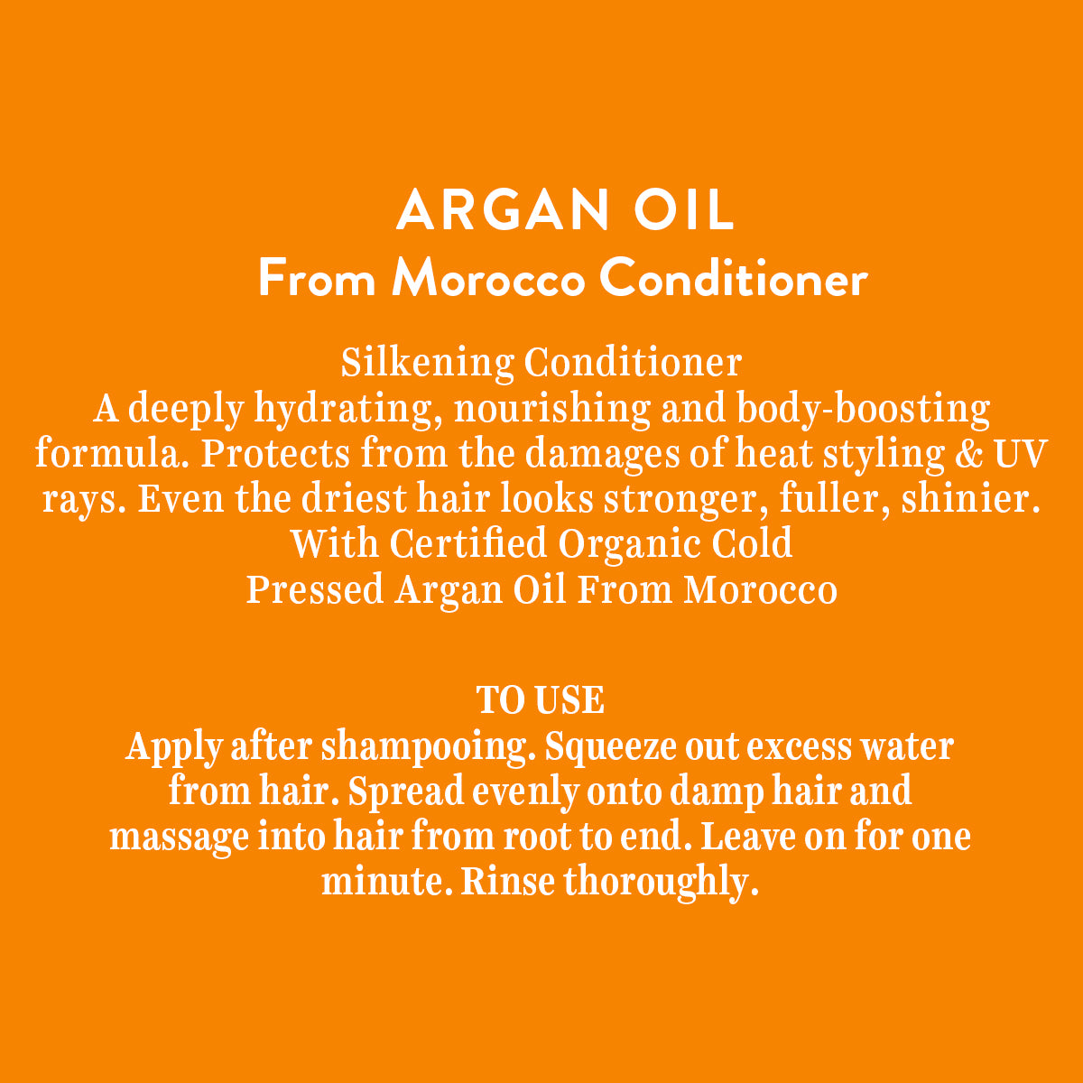 Argan oil from Morocco Conditioner 300ml