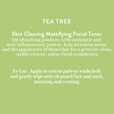 Tea Tree Facial Toner 120ml