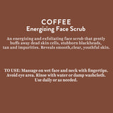 Coffee Energizing face srcub 50gm