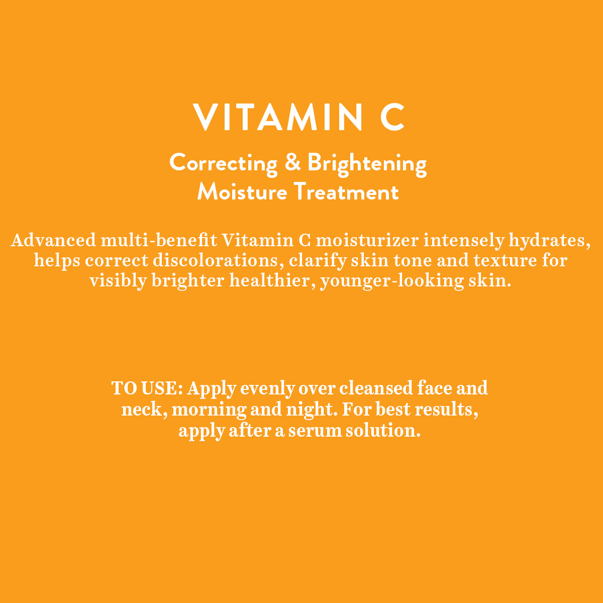 Vitamin C Correcting and Brightening Moisture Treatment 50g