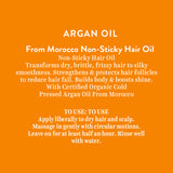 Argan oil from morocco Non Sticky Hair oil 200ml